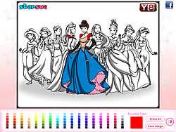 Online coloring pages for kids and parents. Disney Princess Coloring Game Game - Play online at Y8.com