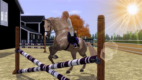 Sims 3 Kids Ride Horses Youtube
