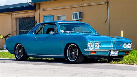 Corvette Powered 1965 Chevy Corvair Heads To Auction