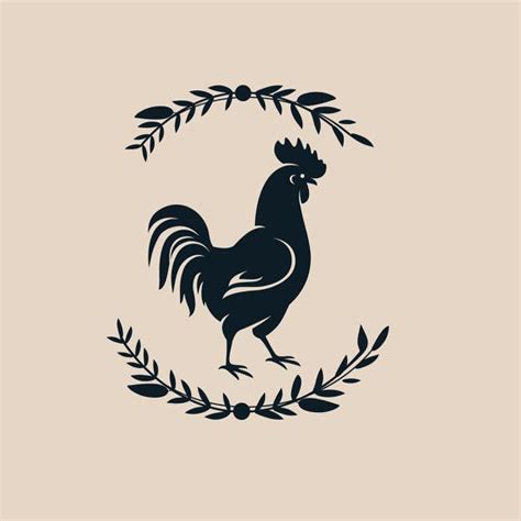 Chanticleer The Rooster Kitchen Vinyl Wall Decal Thanksgiving