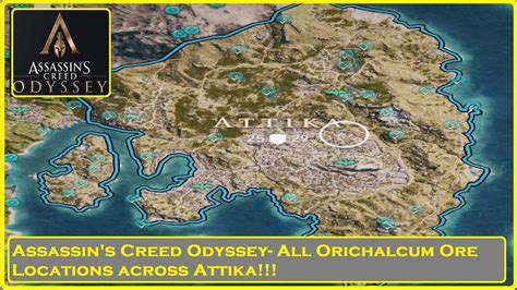 Assassin S Creed Odyssey Orichalcum Ore Locations In Attika