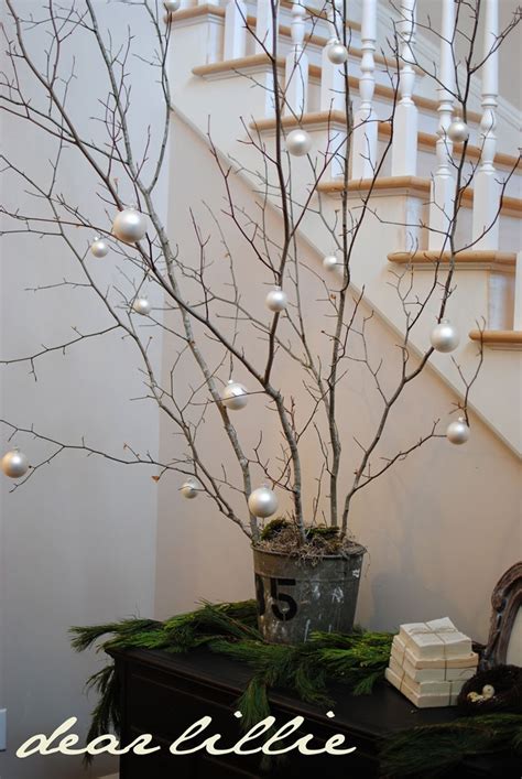 Decorated Twig Tree So Simple And Elegant Homey Pinterest