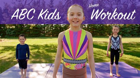 Abc Kids Home Workout Fun Workout For Kids Of All Ages Youtube