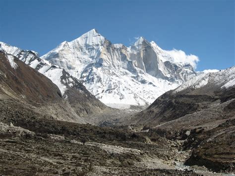 A glacier broke off in joshimath in uttarakhand's chamoli district today, causing a massive flood in the dhauli ganga river and endangering the lives of people living along its banks. Trekking Himalaya - Gangotri Glacier