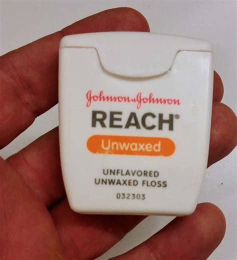Hfm A Replacement For Reach Unwaxed Floss I Think Johnson And Johnson