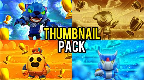 Free Brawl Stars Thumbnail Pack Youtube