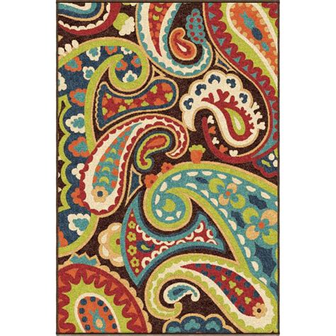 Shop for 8' x 10' area rugs in area rugs. Orian Veranda 2305 Paisley Multi Area Rug