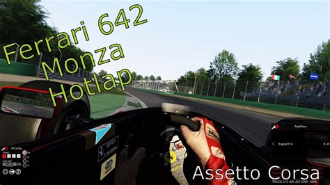 F1 Classic Ferrari 642 Monza Hotlap Assetto Corsa RHM YouTube