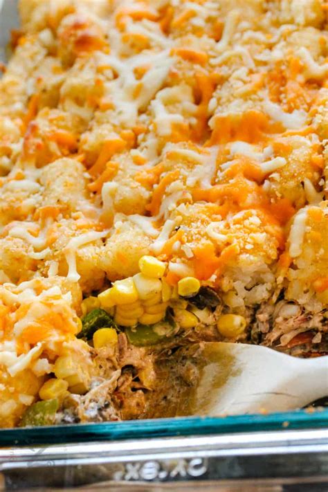 Add the butter and milk to the potatoes. Leftover Pulled Pork Tater Tot Casserole Recipe - Our Zesty Life