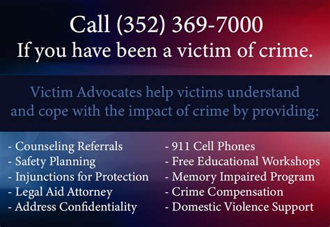 Maybe you would like to learn more about one of these? VICTIM SUPPORT SERVICES | Ocala P.D.