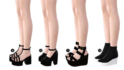 Lalaland Spectacledchics Shoes Collection Part 4 Final Sims