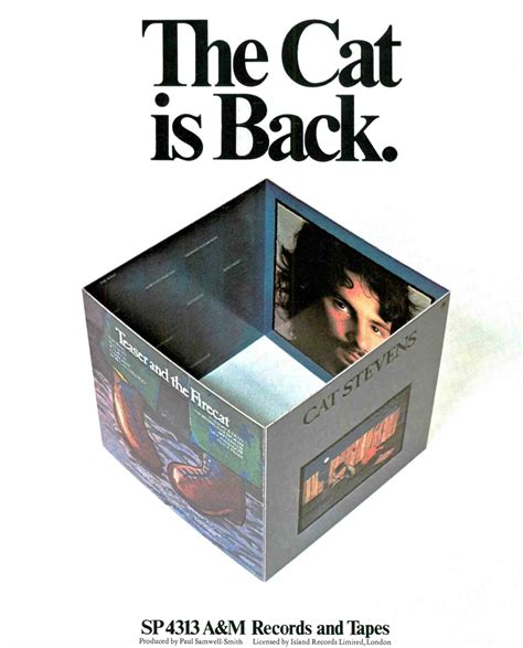 Cat Stevens Releases Teaser And The Firecat Th Anniversary Box Set