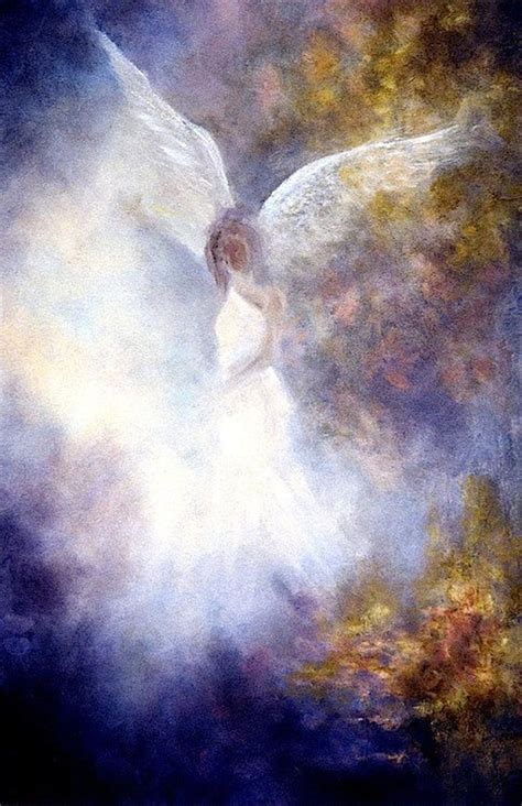 Guardian Angel Print Angel Art Angel Poster Print Spiritual Etsy