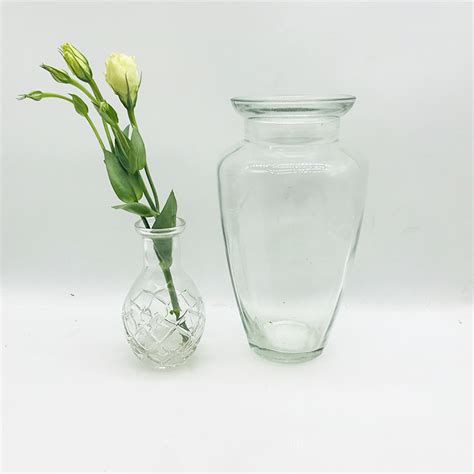 Home Decoration Cheap Clear Glass Flower Vases High Quality Glass Vase Clear Glass Vase Cheap