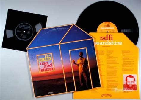 raffi rise and shine 1982 vinyl lp flexi disc autographed signed 41 99 picclick