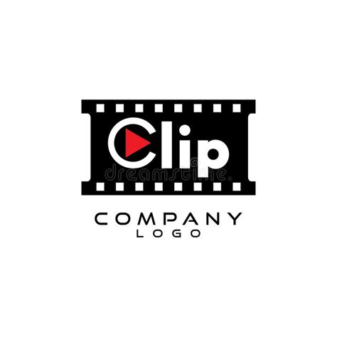 Video Clip Logo Design Vector Stock Vector Illustration Of Colorful