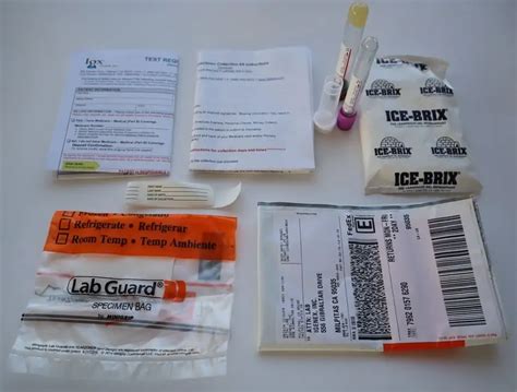 Misc Collection Kit For Lyme Disease And Tick Borne Illnesses Igenex