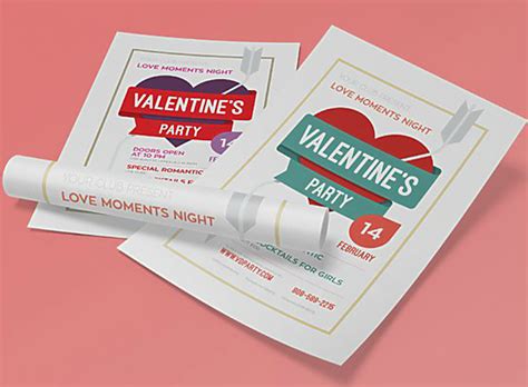15 Valentines Day Poster Designs Design Trends Premium Psd