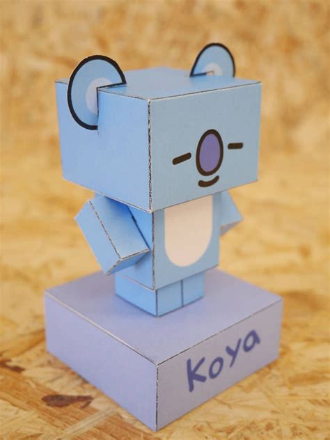 Koya Bt21 Cubeecraft By Sugarbee908 On Deviantart Diy Crafts
