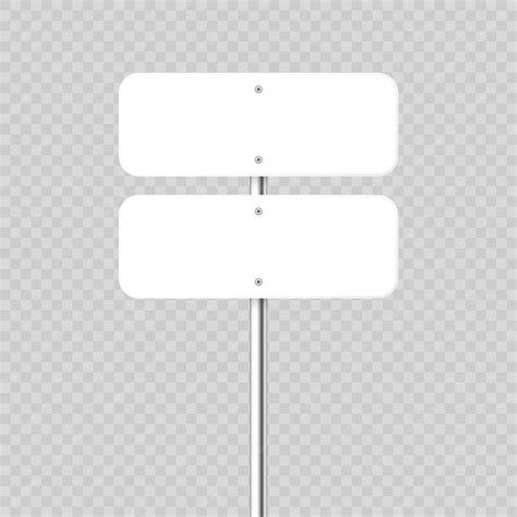 Premium Vector Road Traffic Sign Highway Signboard On A Chrome Metal