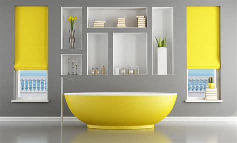 4.3 out of 5 stars with 8 ratings. Get a Matching Yellow - Yellow and Gray Bathroom Ideas - Grey and Yellow Bathroom Décor Inspiration