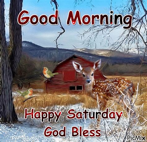 Good Morning Happy Saturday God Bless Pictures Photos And Images