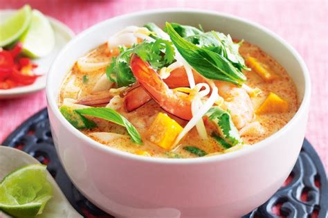 It originates from the peranakan culture, which is a blend of malay and chinese. Prawn Laksa Recipe - Taste.com.au
