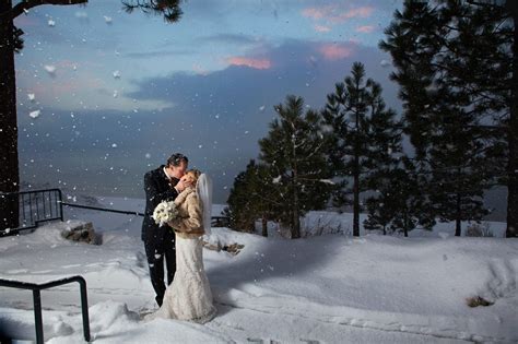 Winter Indoor Wedding Edgewood Tahoe Snow 16 Nina · Photography