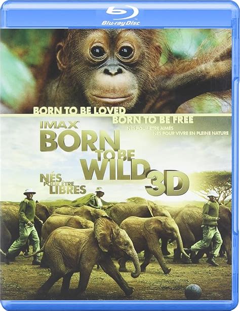 Imax Born To Be Wild Blu Ray D Blu Ray Dvd Bilingual Amazon Ca Dr Birut Mary Galdikas