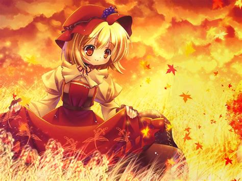 Autumn Anime Wallpaper High Definition High Quality Widescreen