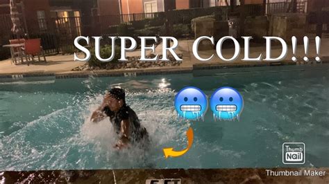 Jumping In 4 Degrees Freezing Pool 🥶🥶 Youtube