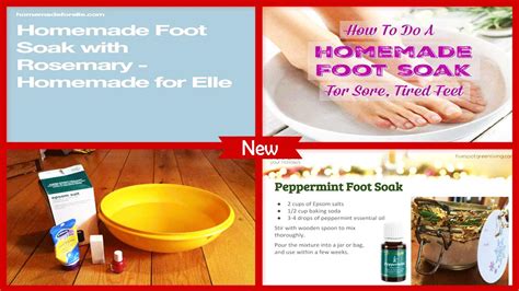 Listerine Epsom Salt Foot Soak Recipe