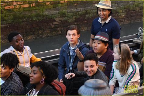 Does tom holland do his own stunts? Tom Holland & Zendaya Film 'Spider-Man: Far From Home' in ...