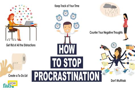 How To Stop Procrastinating Helpful Tips Fab How