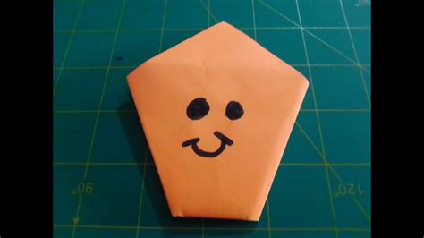 How To Make Easy Paper Origami Pouch By 6 Yrs Old Diy Tutorial Youtube