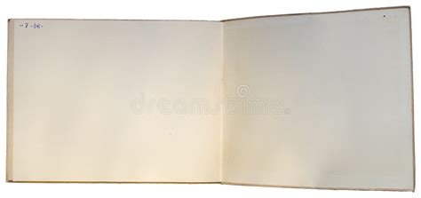 Vintage Blank Open Notebook Stock Image Image Of Aged Pages 35566631