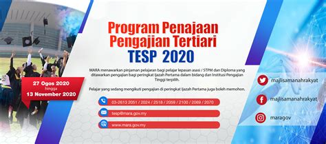 Kadara pengurangan mara mengikut pointer (update terkini) 3.5 and above: PROGRAM PENAJAAN PENGAJIAN TERTIARI (TESP 2020) | Majlis ...