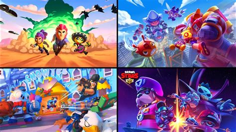 Brawl Stars Loading Screen Evolution 2017 2021 Youtube