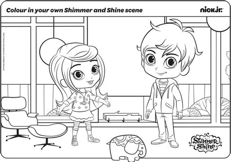 Maybe you would like to learn more about one of these? 30 Magical Shimmer And Shine Coloring Pages