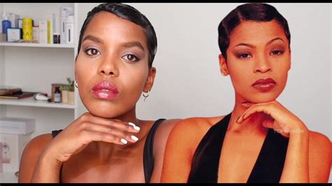 Recreated My Favorite Nia Long 90s Look Using Buxoms Full Force