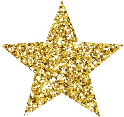 Download Glitter Gold Star Background Gold Star Clipart Glitter
