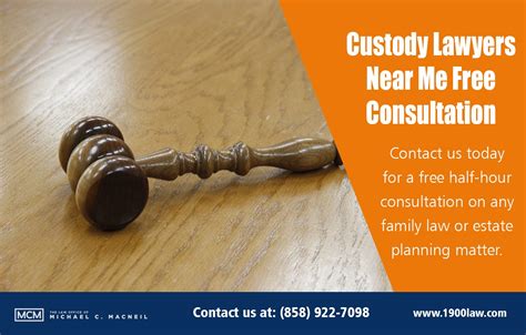 Since lawyers charge for their services by the hour, your initial meeting will likely be brief. Custody Lawyer Free Consultation | Law Office of Michael C ...