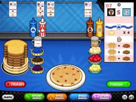 Use counting and time management to run a successful pancake shop. Papa's Pancakeria - Drink Station Unlocked (Rank 15) - YouTube