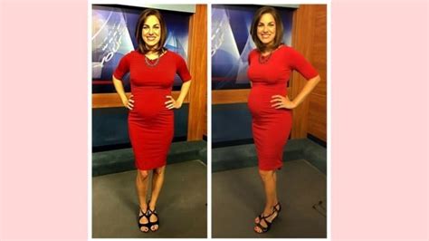 Pregnant News Anchor Hits Back After Viewer Calls Her Disgusting