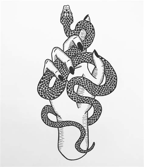 Piercing Ideen Snake Illustration Snake Drawing Snake Art