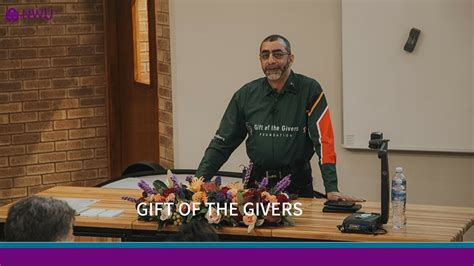 The award by international advisory firm henly & partners is bestowed on individuals who have made extraordinary contributions to improving. Gift of the Givers: Dr Imtiaz Sooliman - YouTube