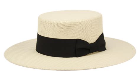 Wide Flat Brim And Crown Straw Hats Wband F4115 Epoch Fashion Accessory