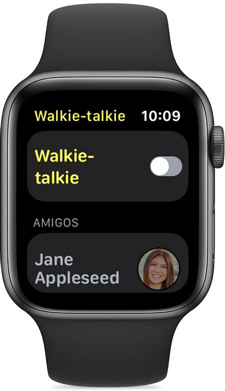 Supports 'export messages' feature, means you can share your recorded items on facebook, email. Usar Walkie-talkie en un Apple Watch - Soporte técnico de ...