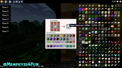 Some backpack mods have the ability to upgrade a basic backpack with items such as iron, gold besides it would feel like a.modded game rather than plain old vanilla minecraft. Minecraft Mods #2 - Mod da Mochila! (Backpack Mod) - YouTube