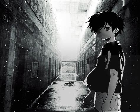 Sad Anime Boys City 1280x1024 Wallpaper Wallhavencc